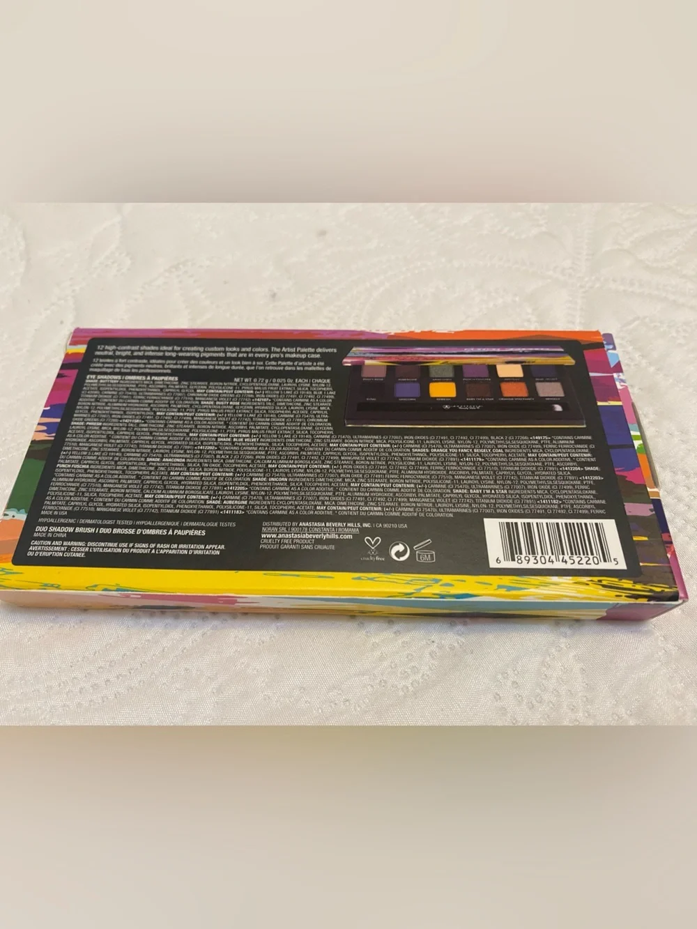Anastasia Beverly Hills Artist Palette - Multi-Color Eyeshadow Set